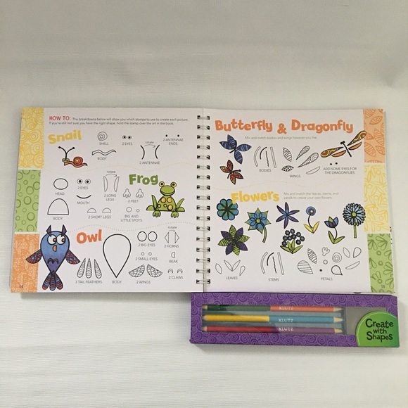 Klutz Lot of 2 Doodlewire and Stamp Art Books Ages 8+ NWT - Picture 8 of 10